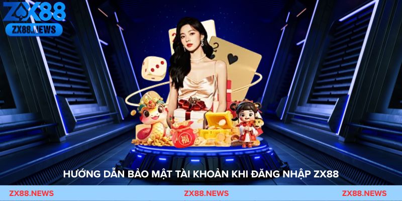 Hướng dẫn bảo mật tài khoản khi đăng nhập ZX88