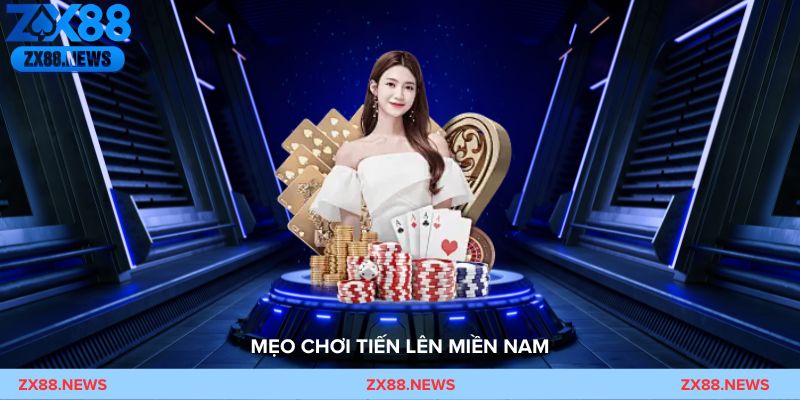 Người chơi đang dùng chiến thuật ghi nhớ bài trong Tiến Lên Miền Nam