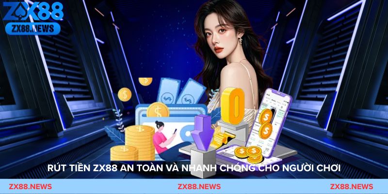 Rút tiền ZX88 an toàn và nhanh chóng cho người chơi