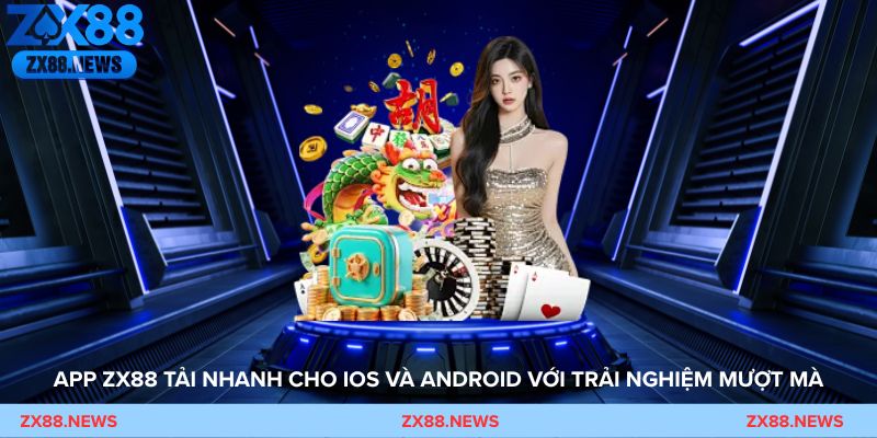 App ZX88 tải nhanh cho iOS và Android với trải nghiệm mượt mà