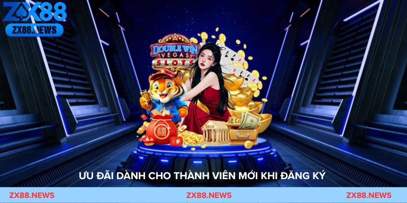 Ưu đãi dành cho thành viên mới khi đăng ký ZX88