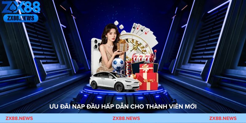 Khuyến mãi ZX88 – Ưu đãi nạp đầu hấp dẫn cho thành viên mới